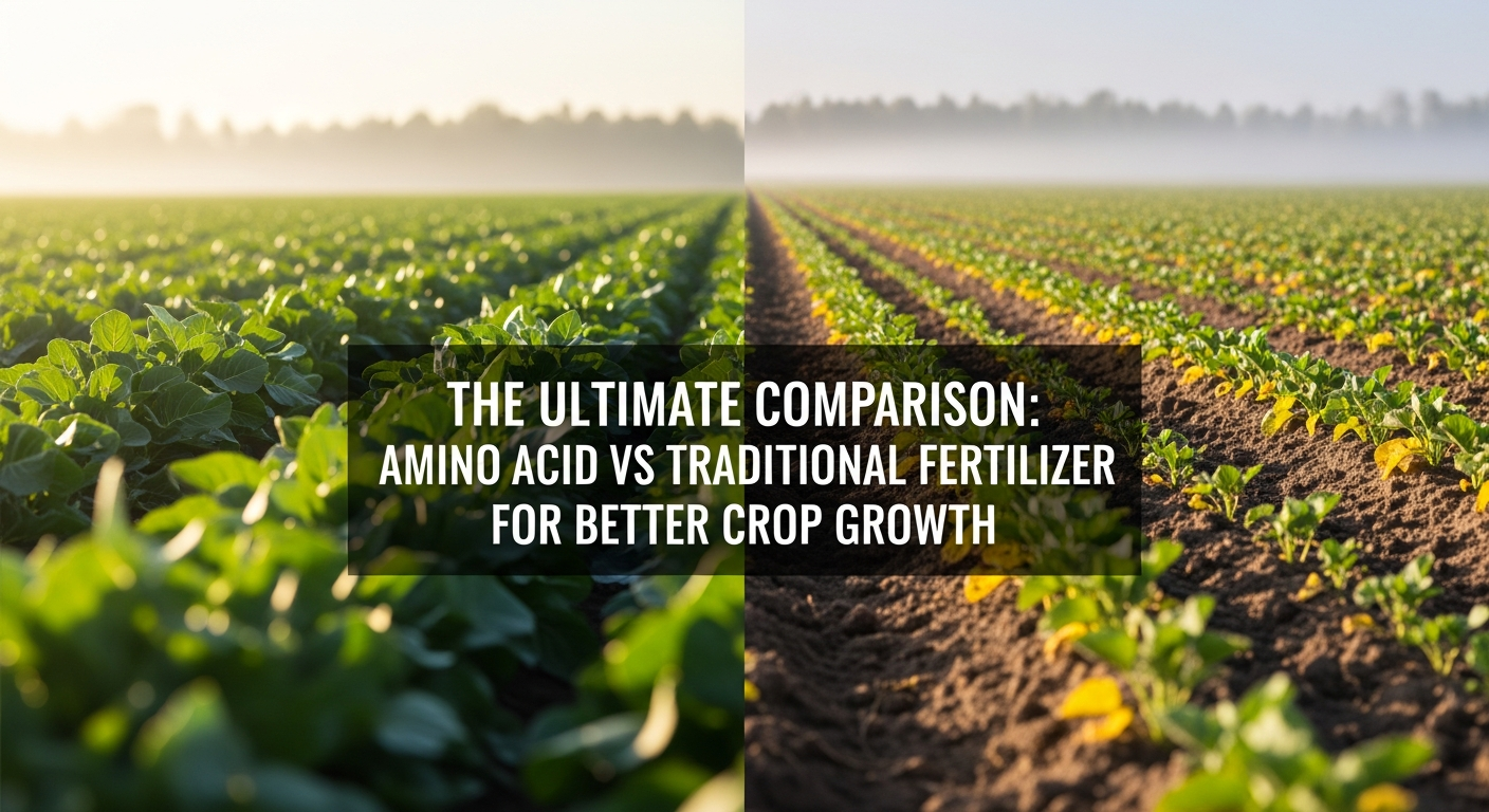 The Ultimate Comparison: Amino Acid vs Traditional Fertilizer for Better Crop Growth